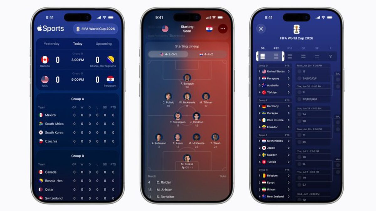 Apple Sports mở rộng ra hơn 170 quốc gia, kịp thời điểm World Cup 2026