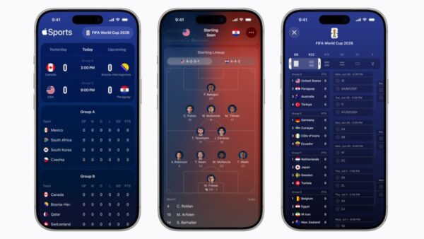 Apple Sports mở rộng ra hơn 170 quốc gia, kịp thời điểm World Cup 2026