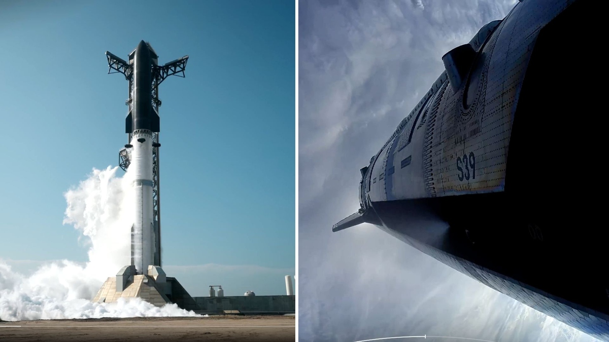 Siêu tên lửa mạnh nhất từng được phóng của SpaceX hoàn tất thử nghiệm dù bệ đẩy rơi xuống biển