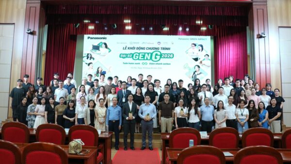 Panasonic khởi động Đại sứ Gen G 2026, tìm kiếm những sáng kiến xanh có thể đi vào đời sống