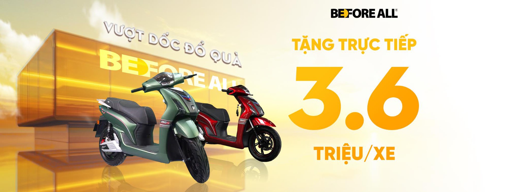 Đặc quyền nhận ngay 3.600.000 VND cho bộ đôi BF150S và BF150i cùng BEFORE ALL - Ảnh 1.