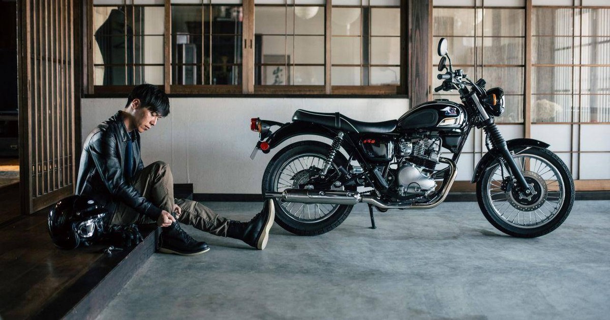 Kawasaki ra mắt W230 đời 2027: Động cơ xi-lanh đơn 233cc làm mát bằng không khí, 18 mã lực, nặng 143 kg