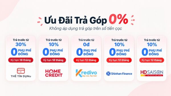 iPhone Duo trả góp 0% 18 tháng tại CellphoneS